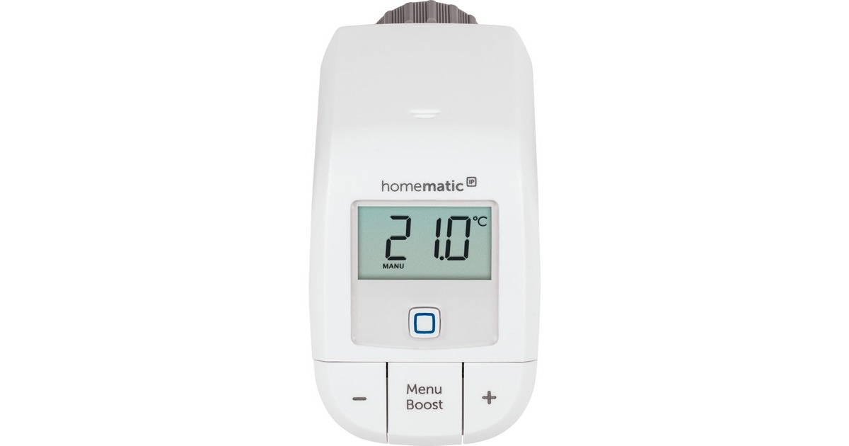 Homematic IP Smart Home Heizkörperthermostat Basic (HmIP-eTRV-B), Heizungsthermostat(weiß, 3er Bundle)