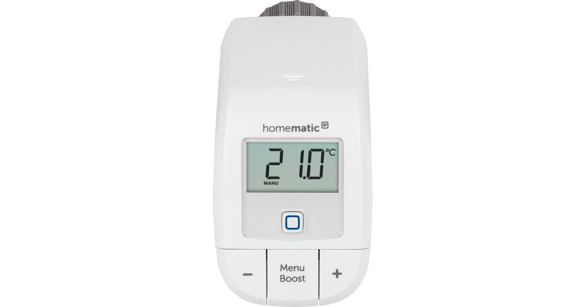 Homematic IP Smart Home Heizkörperthermostat Basic (HmIP-eTRV-B), Heizungsthermostat(weiß)