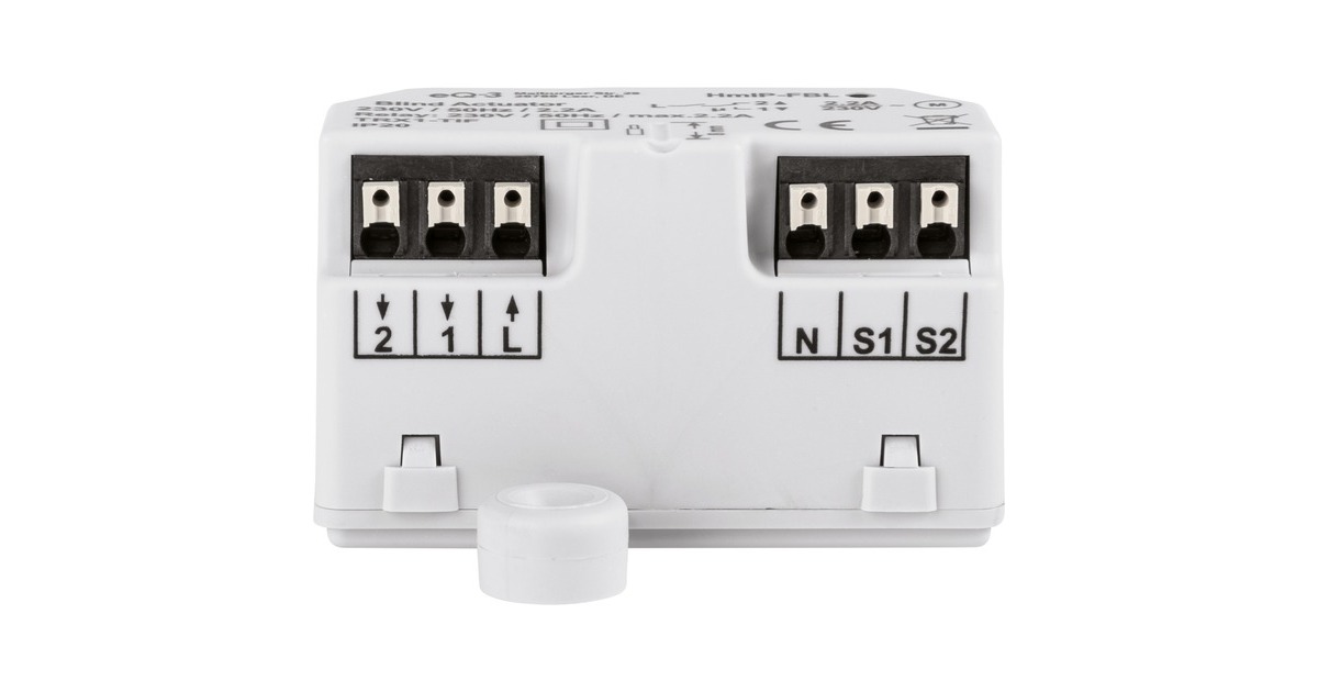 Homematic IP Smart Home Jalousieaktor Unterputz (HmIP-FBL), Relais