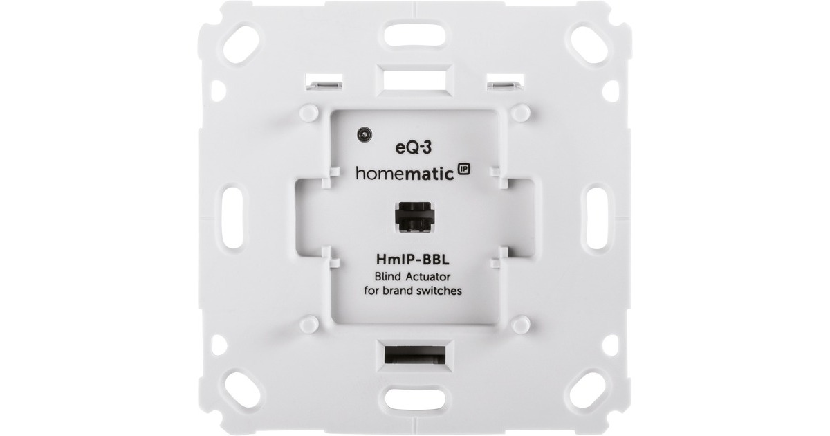 Homematic IP Smart Home Jalousieaktor für Markenschalter (HmIP-BBL)