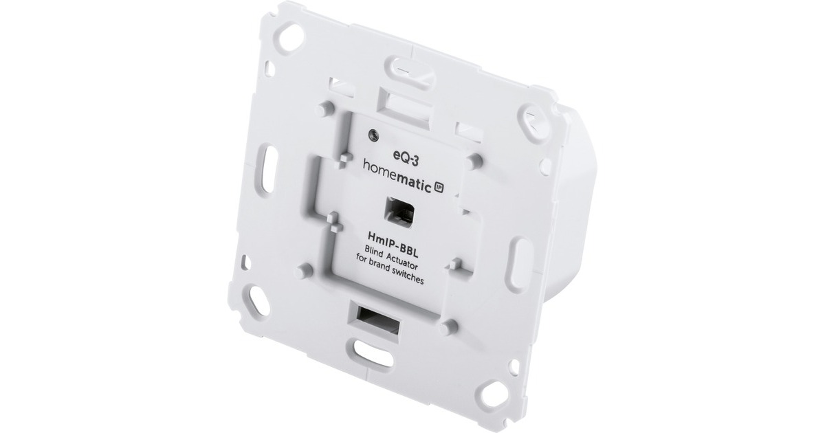 Homematic IP Smart Home Jalousieaktor für Markenschalter (HmIP-BBL)