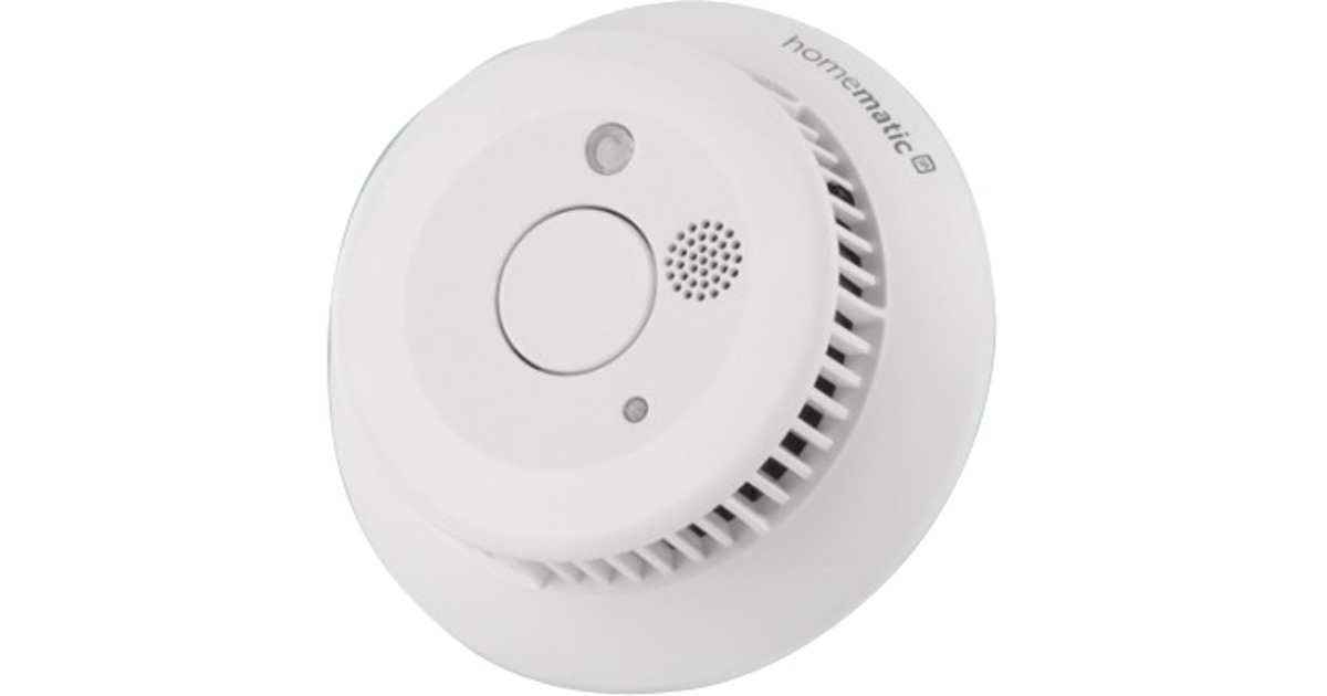 Homematic IP Smart Home Rauchwarnmelder mit Q-Label (HMIP-SWSD), Rauchmelder(weiß)