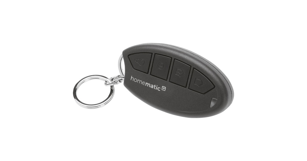 Homematic IP Smart Home Schlüsselbundfernbedienung - Alarm (HmIP-KRCA)