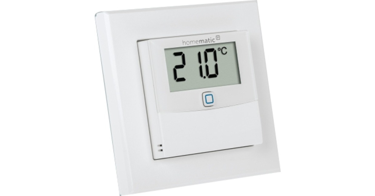 Homematic IP Smart Home Temperatur & Luftfeuchtigkeitssensor mit Display (HmIP-STHD)(weiß) Homematic IP Smart Home Temperatur & Luftfeuchtigkeitssensor mit Display (HmIP-STHD)(weiß)