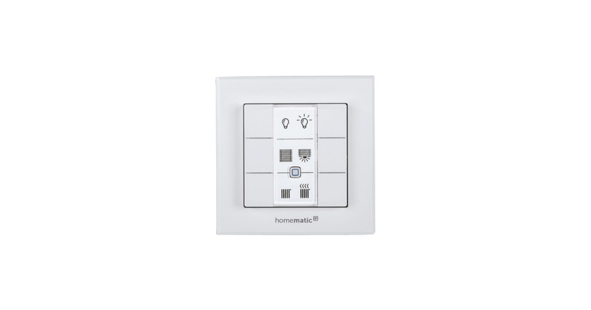 Homematic IP Smart Home Wandtaster 6 - fach (HMIP-WRC6)(6 Tasten)