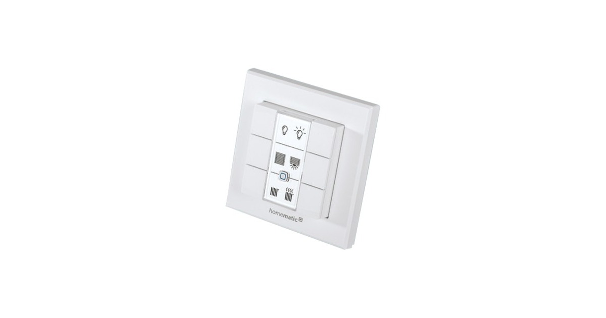 Homematic IP Smart Home Wandtaster 6 - fach (HMIP-WRC6)(6 Tasten)