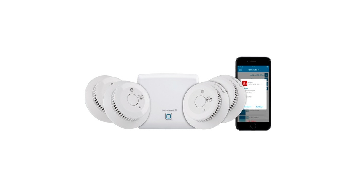 Homematic IP Starterset Rauchmelder +1(inkl. 4 Rauchwarnmelder) Homematic IP Starterset Rauchmelder +1(inkl. 4 Rauchwarnmelder)