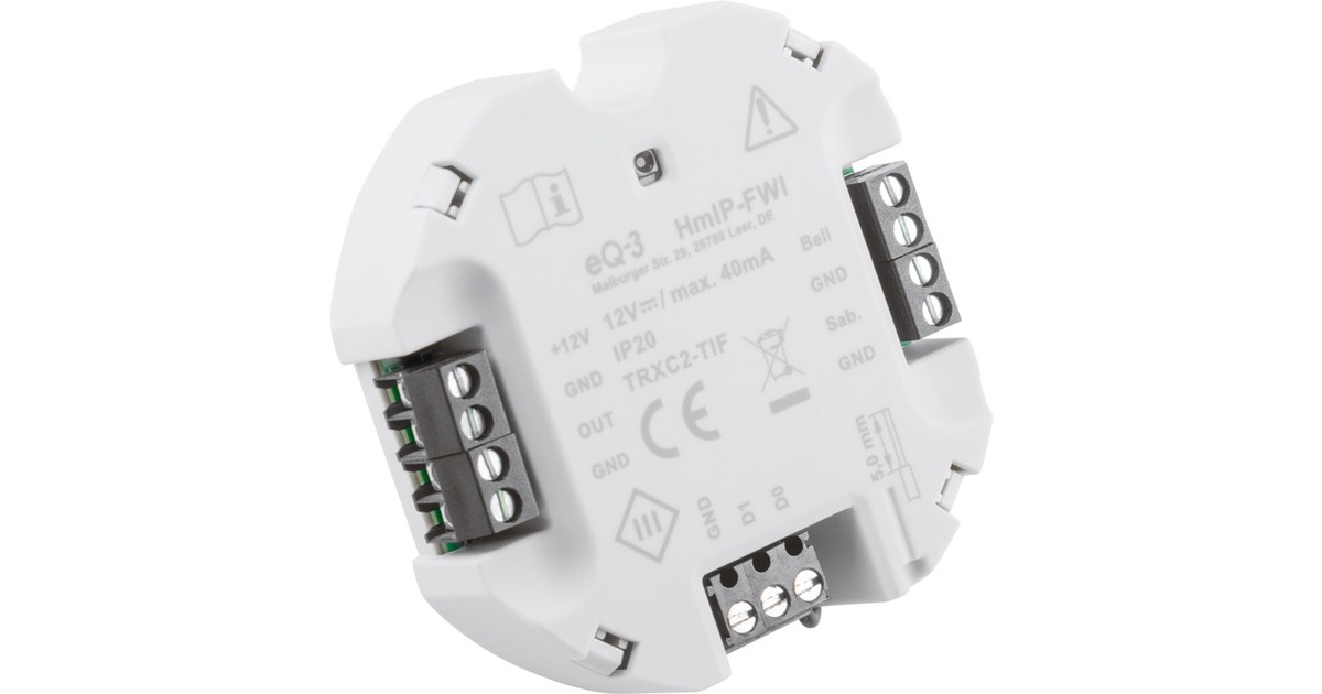 Homematic IP Wiegand Schnittstelle (HmIP-FWI), Schnittstellenerweiterung