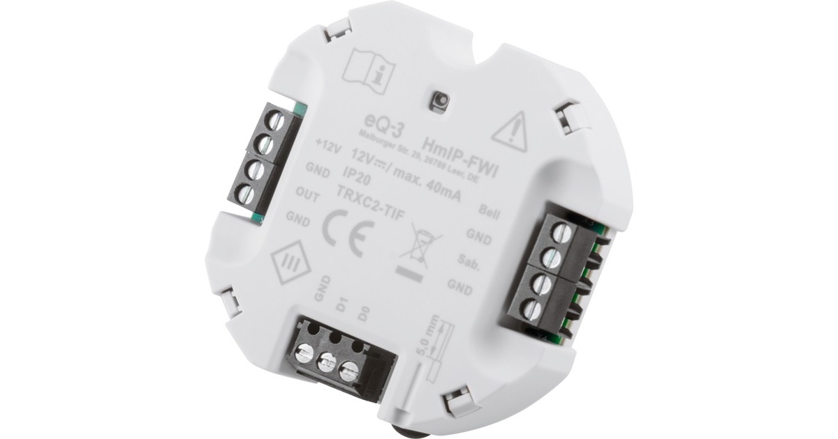 Homematic IP Wiegand Schnittstelle (HmIP-FWI), Schnittstellenerweiterung