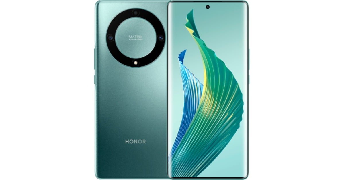 Honor Magic5 Lite 128GB, Handy(Emerald Green, Android 12)