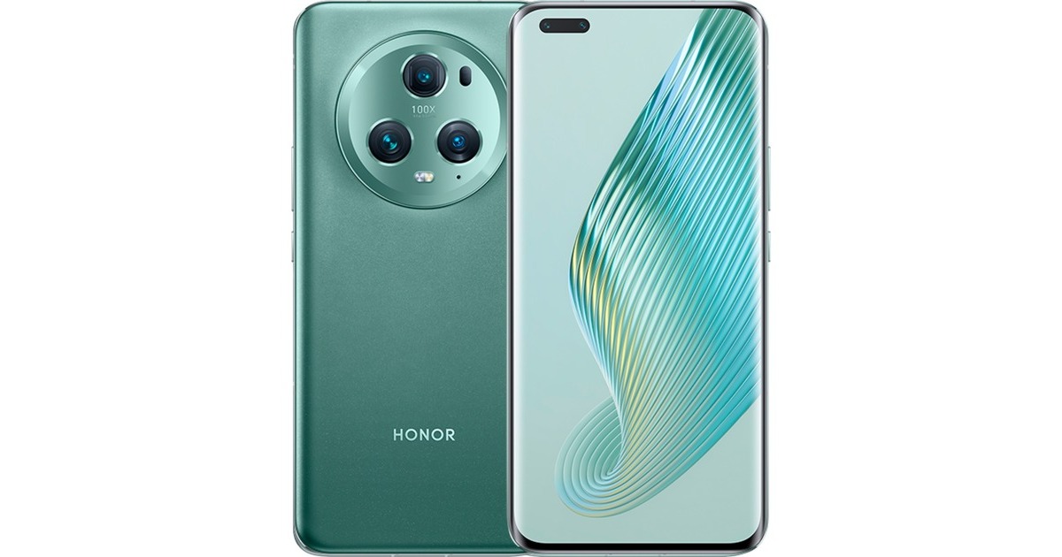 Honor Magic5 Pro 512GB, Handy(Meadow Green, Android 13)