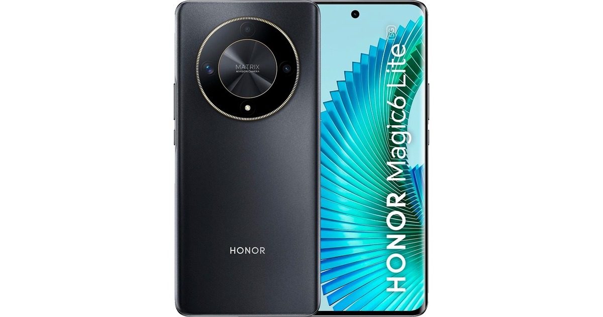 Honor Magic6 Lite 5G 256GB, Handy(Midnight Black, Android, 8 GB)