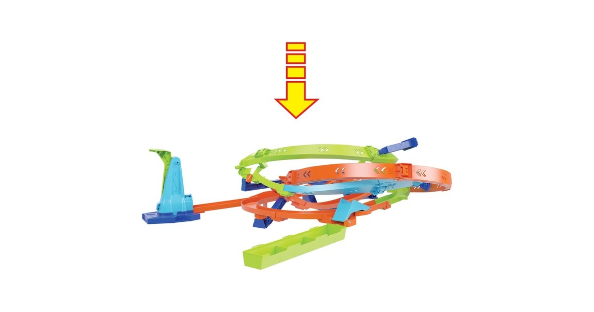Hot Wheels Action Hyper Loop Extreme, Rennbahn