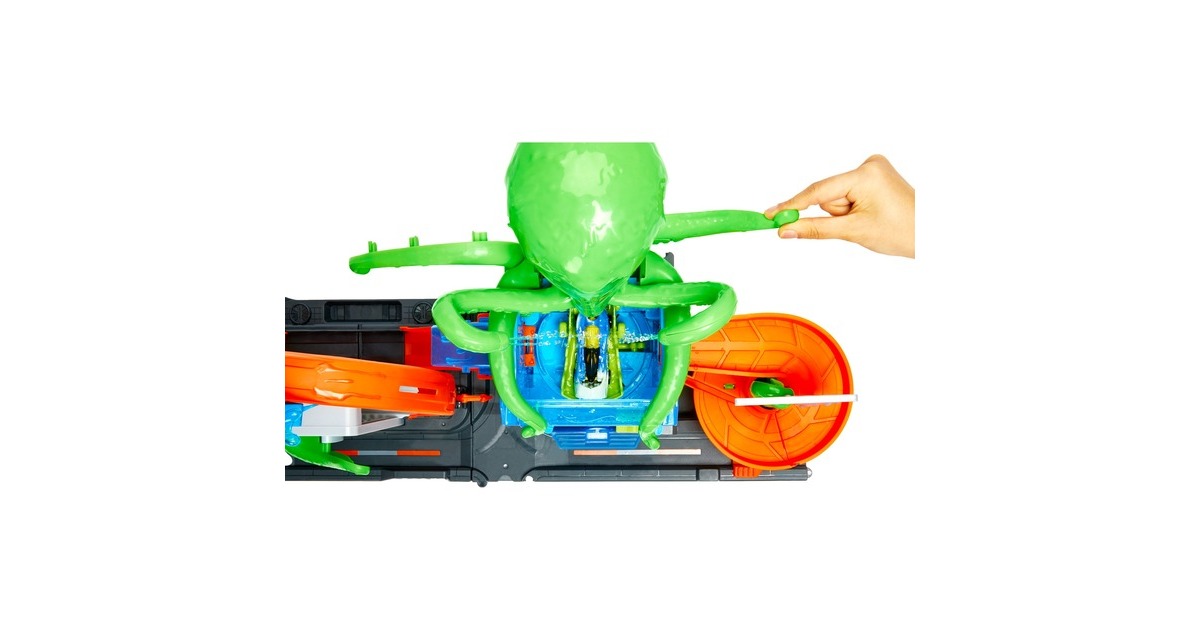 Hot Wheels City Color Reveal Ultimative Auto-Waschanlage Spielset, Spielgebäude(mehrfarbig)