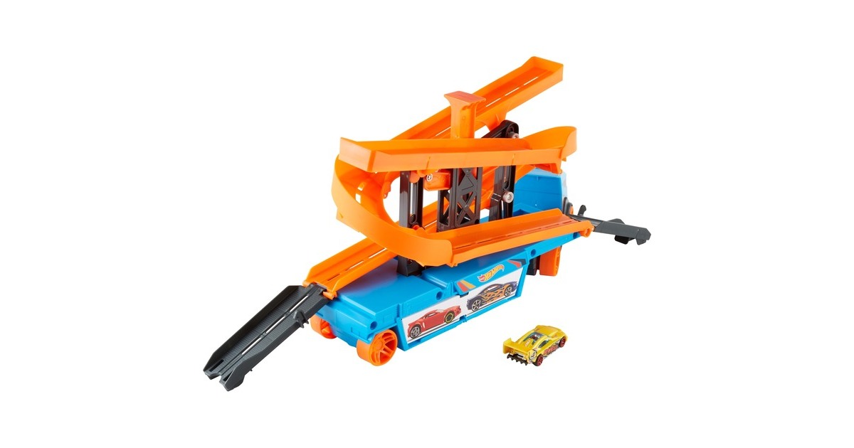 Hot Wheels City Mega Action Transporter, Spielfahrzeug