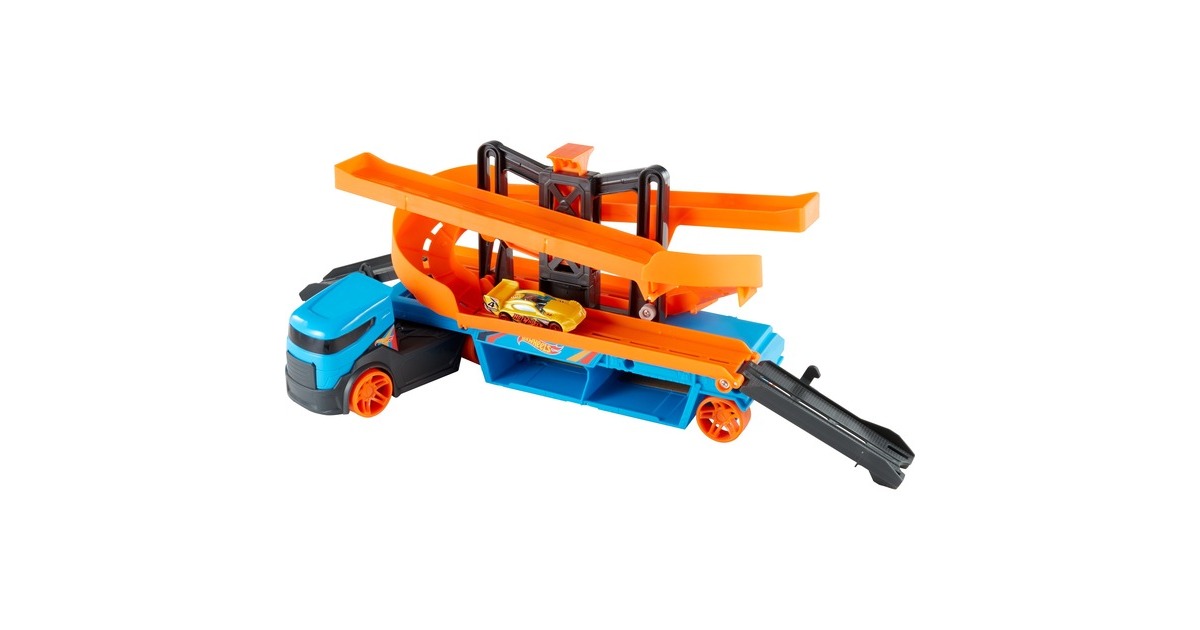 Hot Wheels City Mega Action Transporter, Spielfahrzeug