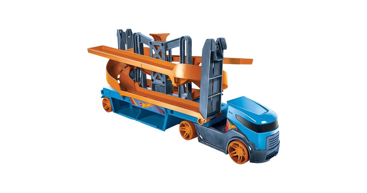 Hot Wheels City Mega Action Transporter, Spielfahrzeug