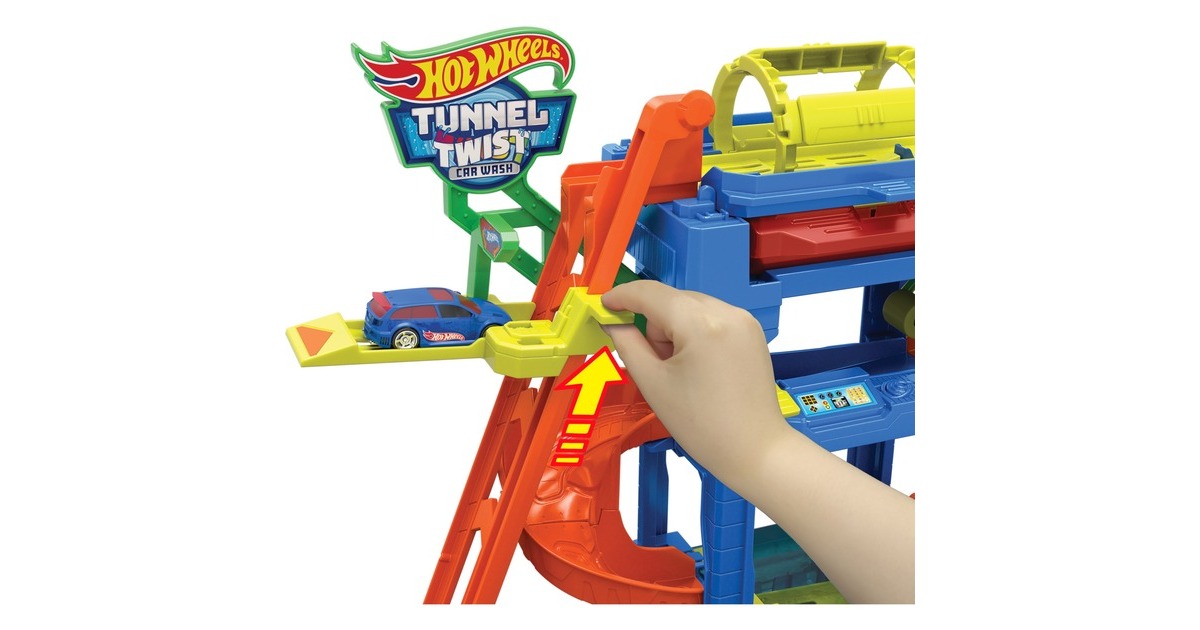 Hot Wheels City Tunnel Twist Waschanlage, Spielgebäude