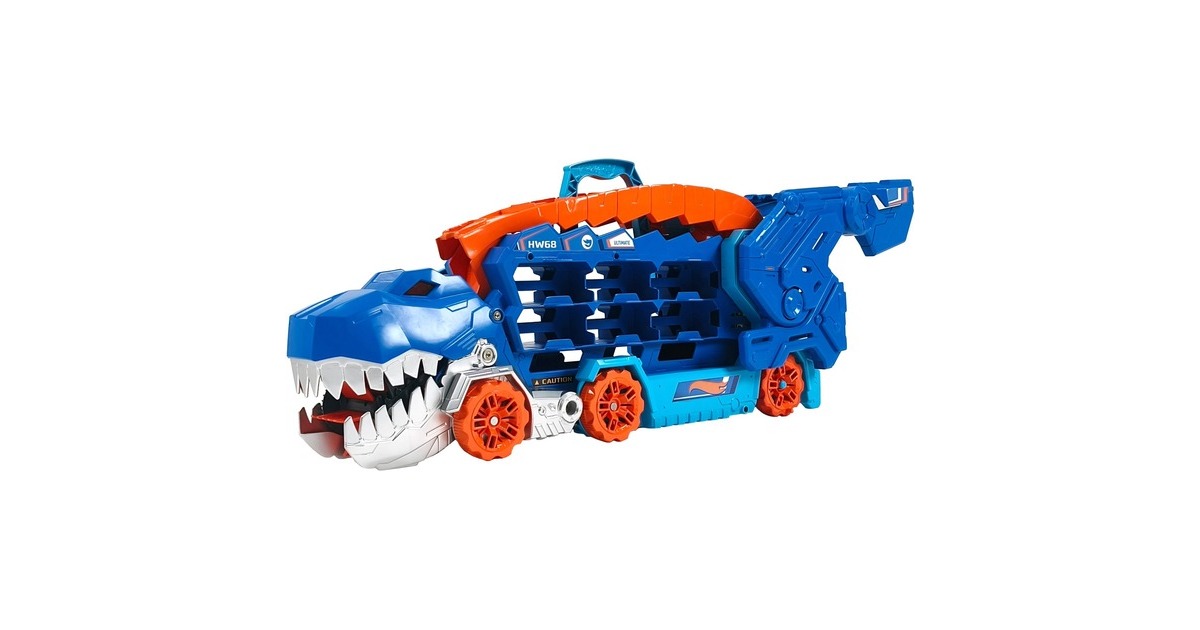 Hot Wheels City Ultimate Hauler, Spielfahrzeug(orange, Transporter)