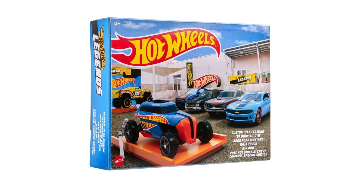 Hot Wheels Legends Themed Multipack, Spielfahrzeug(6er-Pack)