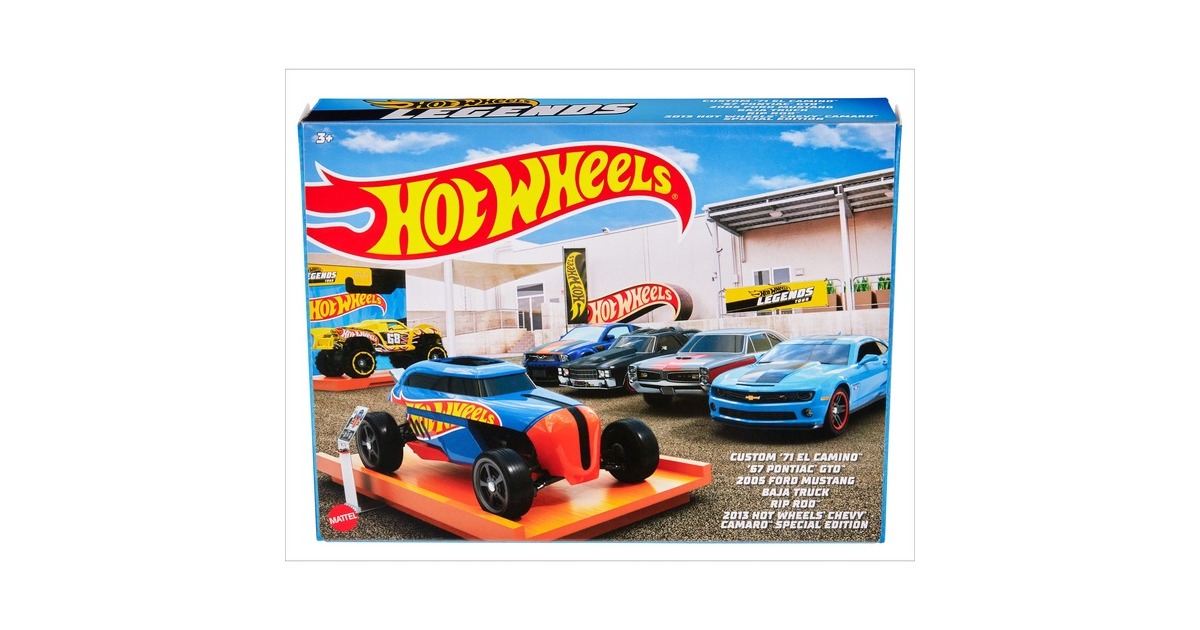 Hot Wheels Legends Themed Multipack, Spielfahrzeug(6er-Pack)