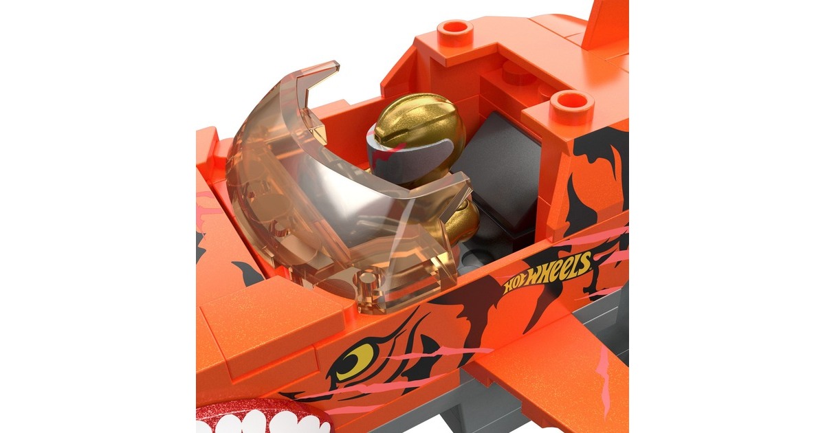 Hot Wheels Monster Trucks Tiger Shark Crash Wettkampf, Spielfahrzeug(226-teilig)