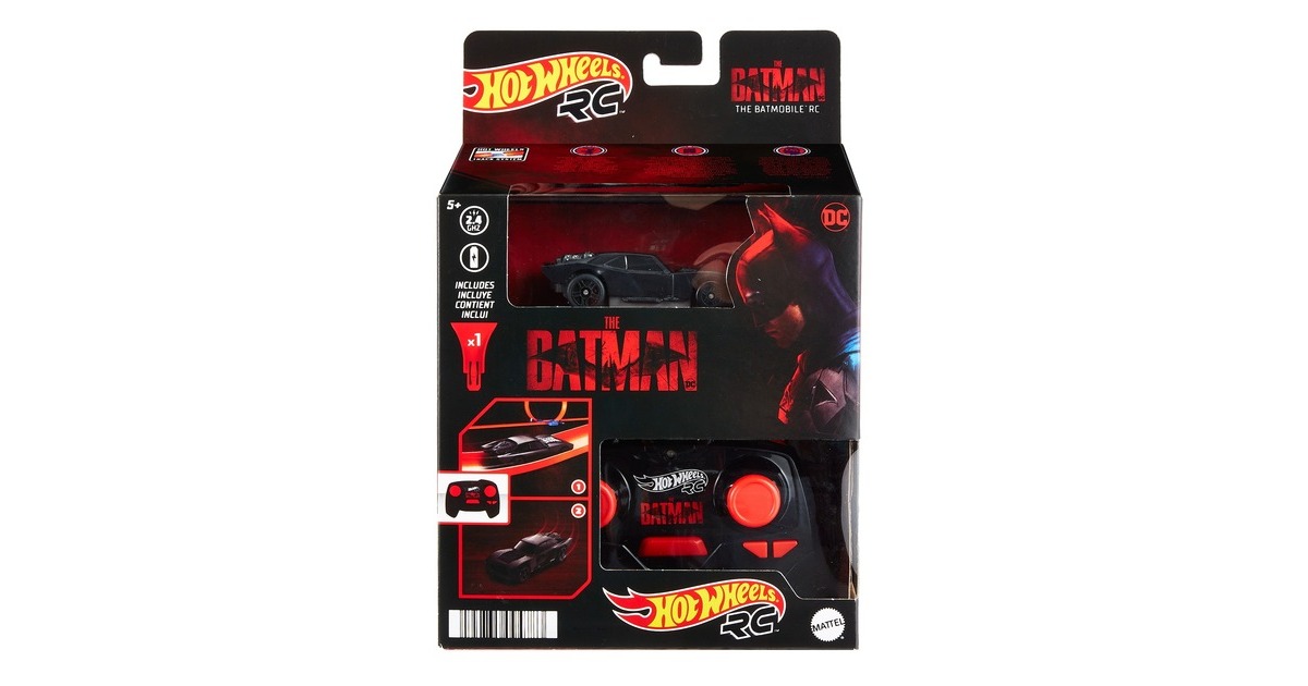Hot Wheels R/C 1:64 Batmobile, RC