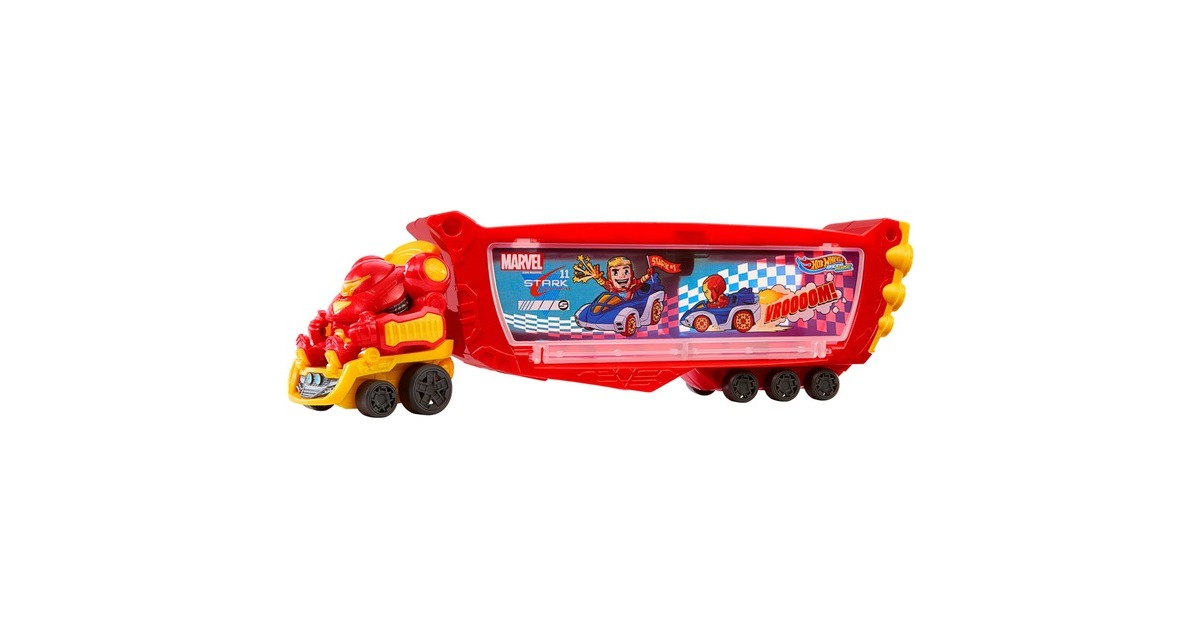 Hot Wheels Racerverse Hulkbuster Hauler, Spielfahrzeug