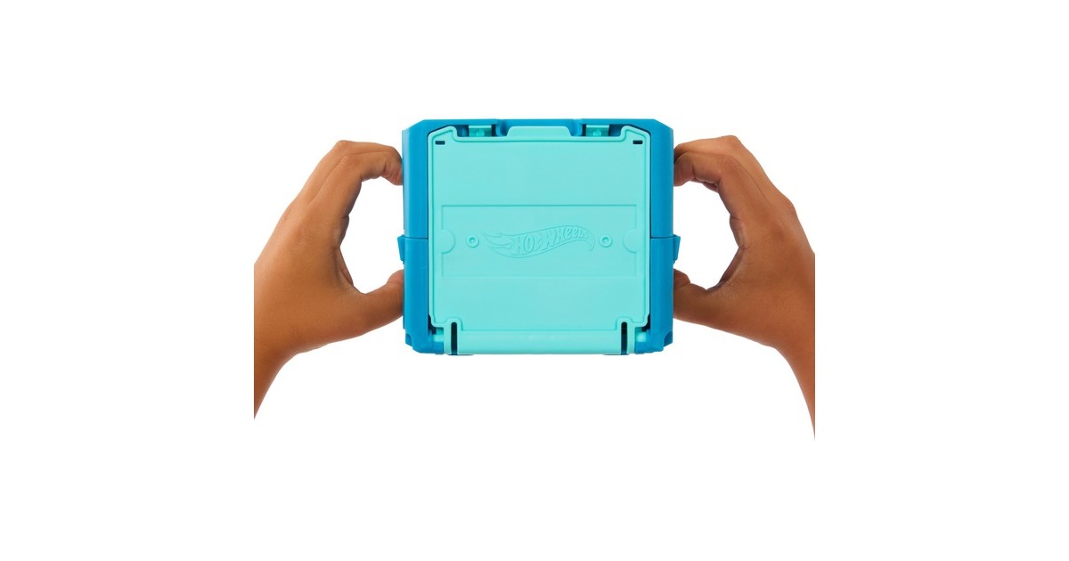 Hot Wheels Track Builder Ice Crash Pack, Rennbahn(inkl. 1 Spielzeugauto)