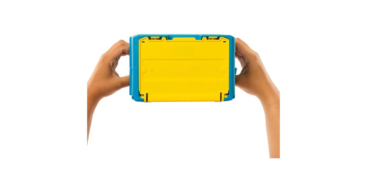 Hot Wheels Track Builder Lightning Boost Pack, Rennbahn(inkl. 1 Spielzeugauto)