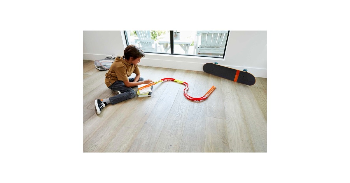 Hot Wheels Track Builder Unlimited Premium-Kurven-Set, Rennbahn