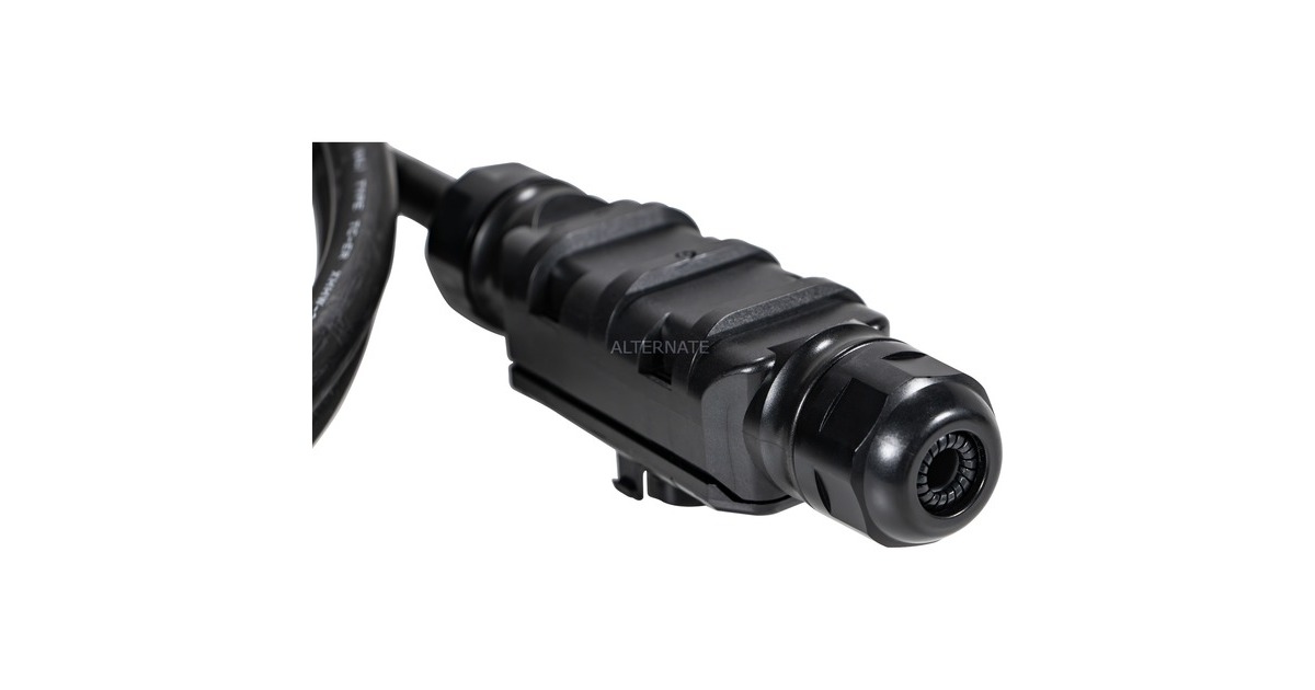 Hoymiles AC-Trunk T-Knoten für HMS-Wechselrichter + 10AWG Kabel 2 Meter, 0%(schwarz, 0% MWST, für Hoymiles HMS Wechselrichter)