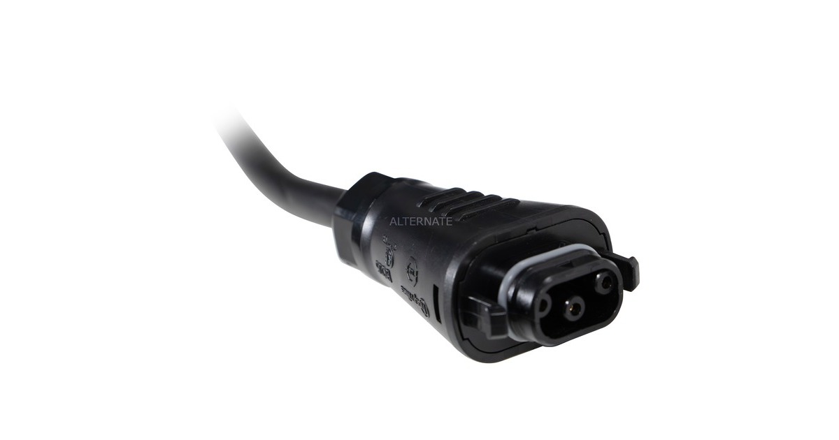 Schutzkontakt, 0%(schwarz, 10 Meter, 0% MWST, für Hoymiles HMS Wechselrichter)