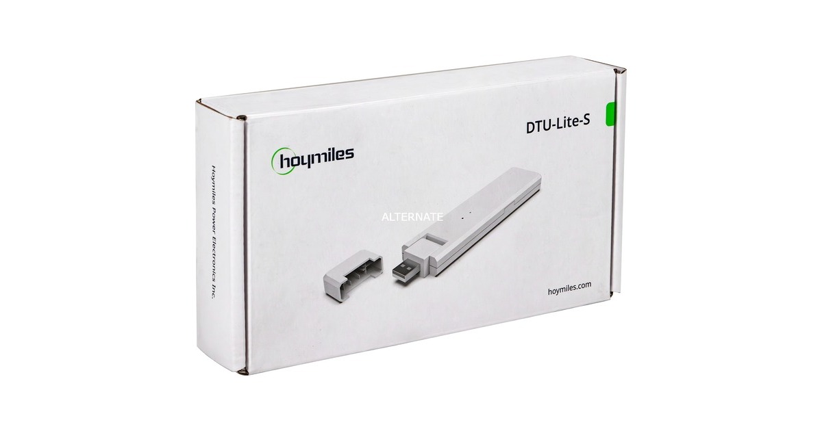 Hoymiles Gateway DTU-WLite-S, 0%(weiß, 0% MWST, für Wechselrichter HMS)
