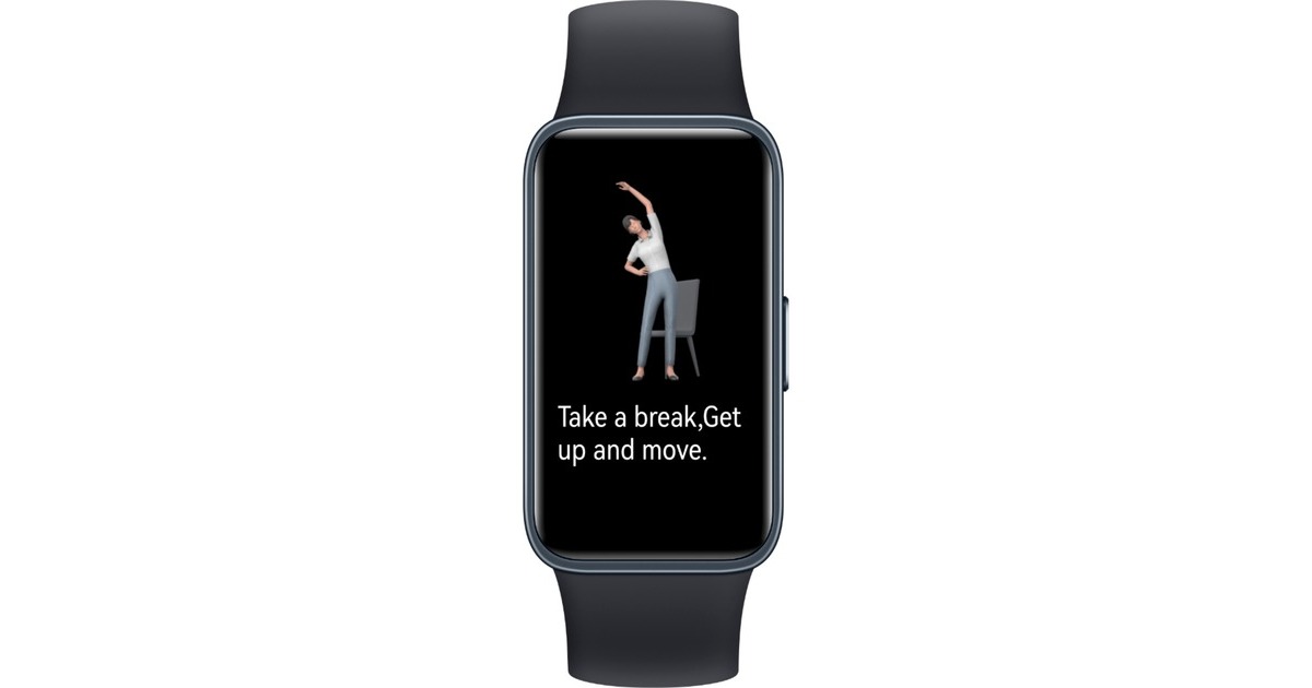 Huawei Band 8 (Ahsoka-B19), Fitnesstracker(schwarz, TPU-Armband)