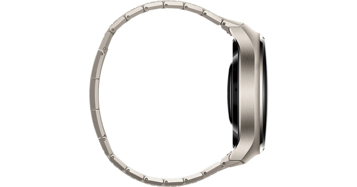 Huawei Watch 4 Pro (Medes-L19M), Smartwatch(titan, Armband: Titanium, Titan)