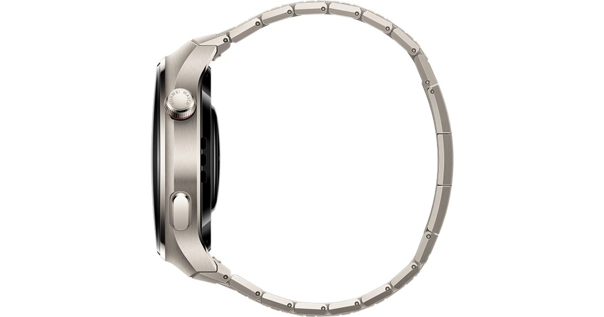 Huawei Watch 4 Pro (Medes-L19M), Smartwatch(titan, Armband: Titanium, Titan, Outlet)