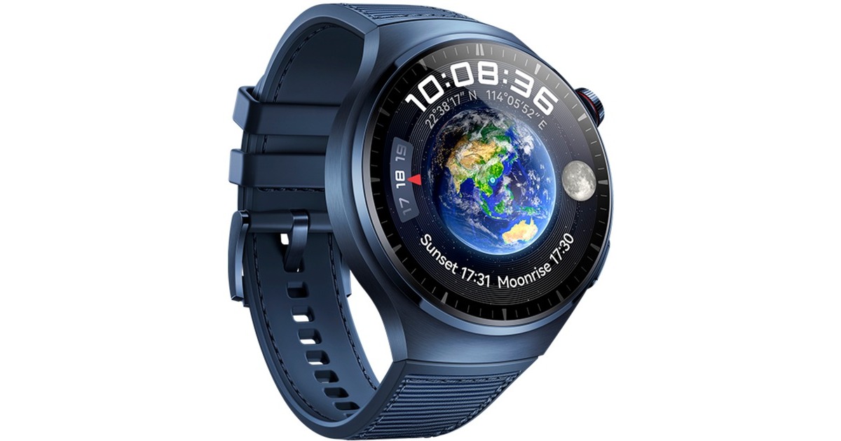 Huawei Watch 4 Pro (Medes-L19W) bu, Smartwatch(blau, Armband: blau, aus Fluorelastomer) Huawei Watch 4 Pro (Medes-L19W) bu, Smartwatch(blau, Armband: blau, aus Fluorelastomer)