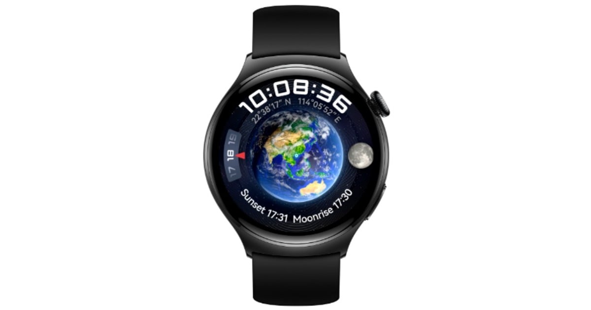 Huawei Watch 4 (Archi-L19F), Smartwatch(schwarz, Armband: Black, Fluorelastomer) Huawei Watch 4 (Archi-L19F), Smartwatch(schwarz, Armband: Black, Fluorelastomer)