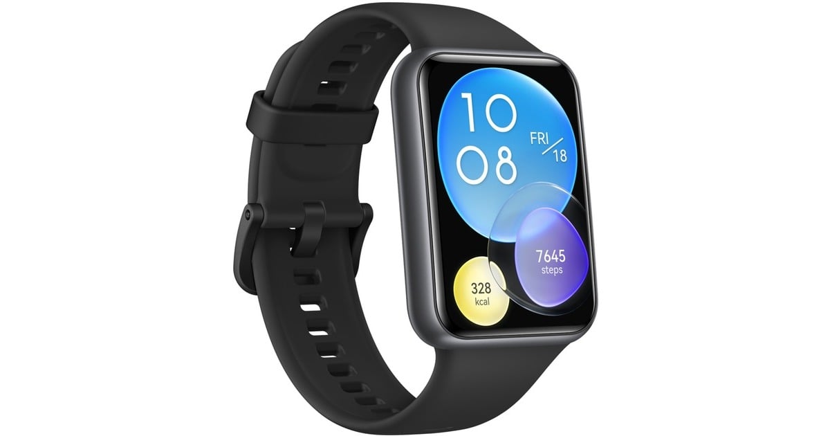 Huawei Watch FIT 2 Active, Smartwatch(schwarz, Silikonarmband in Midnight Black, Outlet) Huawei Watch FIT 2 Active, Smartwatch(schwarz, Silikonarmband in Midnight Black, Outlet)