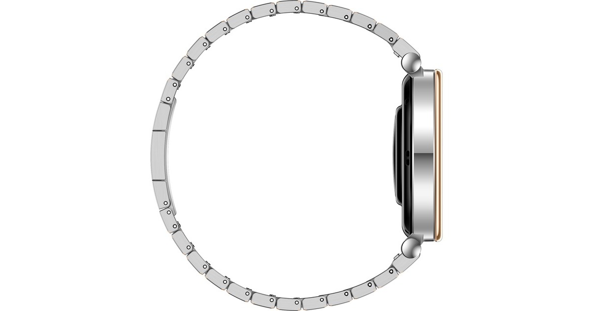 Huawei Watch GT4 41mm (Aurora-B19T), Smartwatch(silber, Edelstahl-Armband)