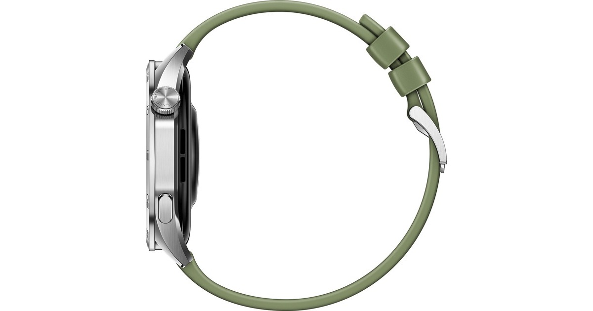 Huawei Watch GT4 46mm (Phoinix-B19W), Smartwatch(grün, gewebtes Armband)