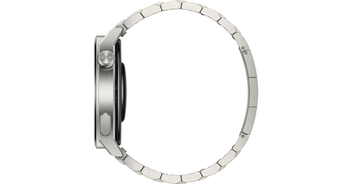 Huawei Watch GT 3 Pro Titanium, Smartwatch(titan, 46mm; Armband: Edelstahl)