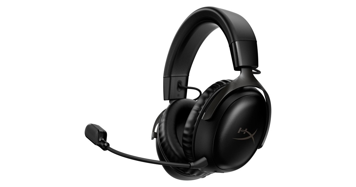 HyperX Cloud III Wireless, Gaming-Headset(schwarz, USB-Dongle)
