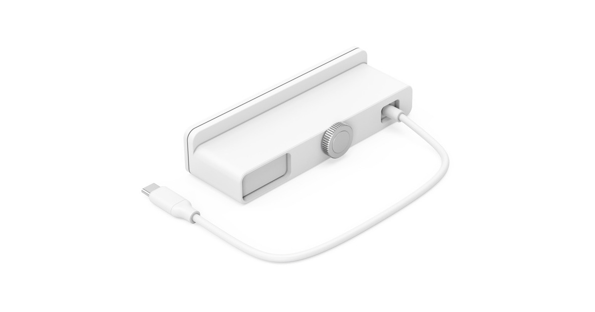 Hyper HyperDrive 5-in-1 USB-C Hub für iMac, USB-Hub(weiß)