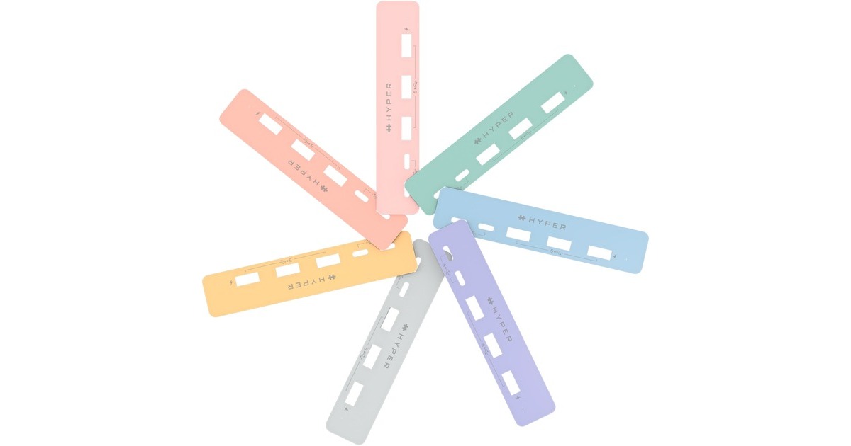 Hyper HyperDrive 5-in-1 USB-C Hub für iMac, USB-Hub(weiß)