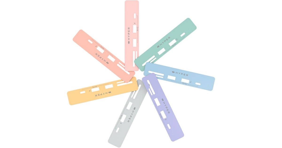 Hyper HyperDrive 6-in-1 USB-C Hub für iMac, USB-Hub(weiß)