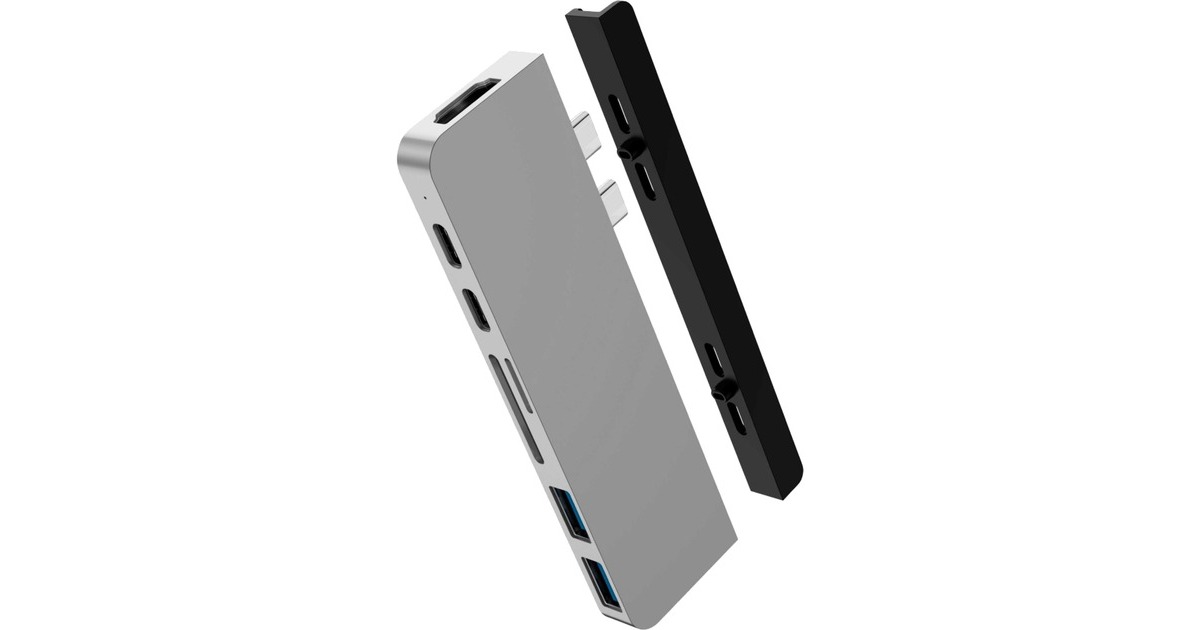 Hyper USB-C 4K Dock, Dockingstation(silber)