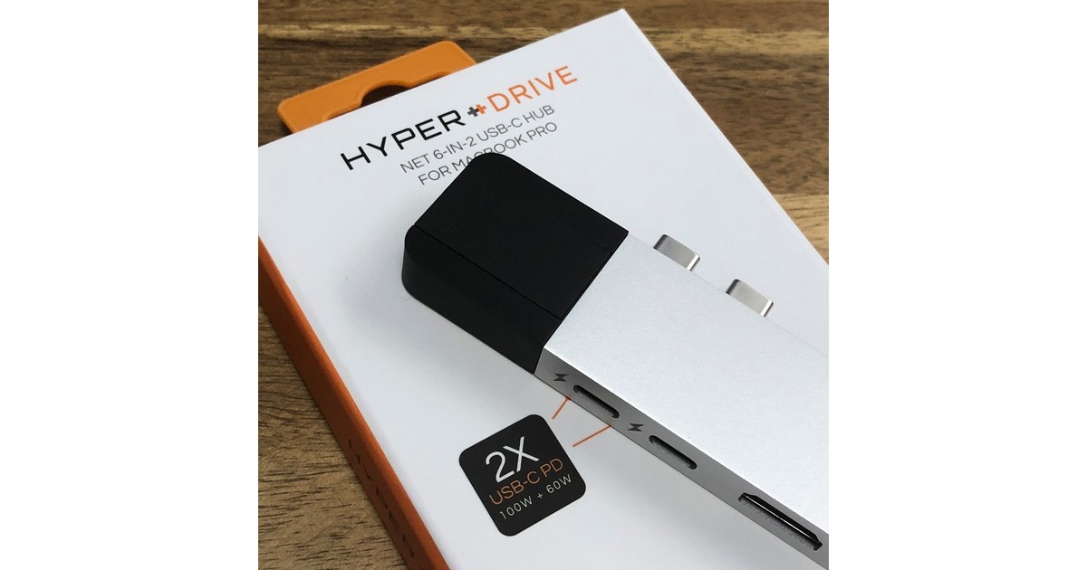 Hyper USB-C 4K Ethernet Dock, Dockingstation(silber)