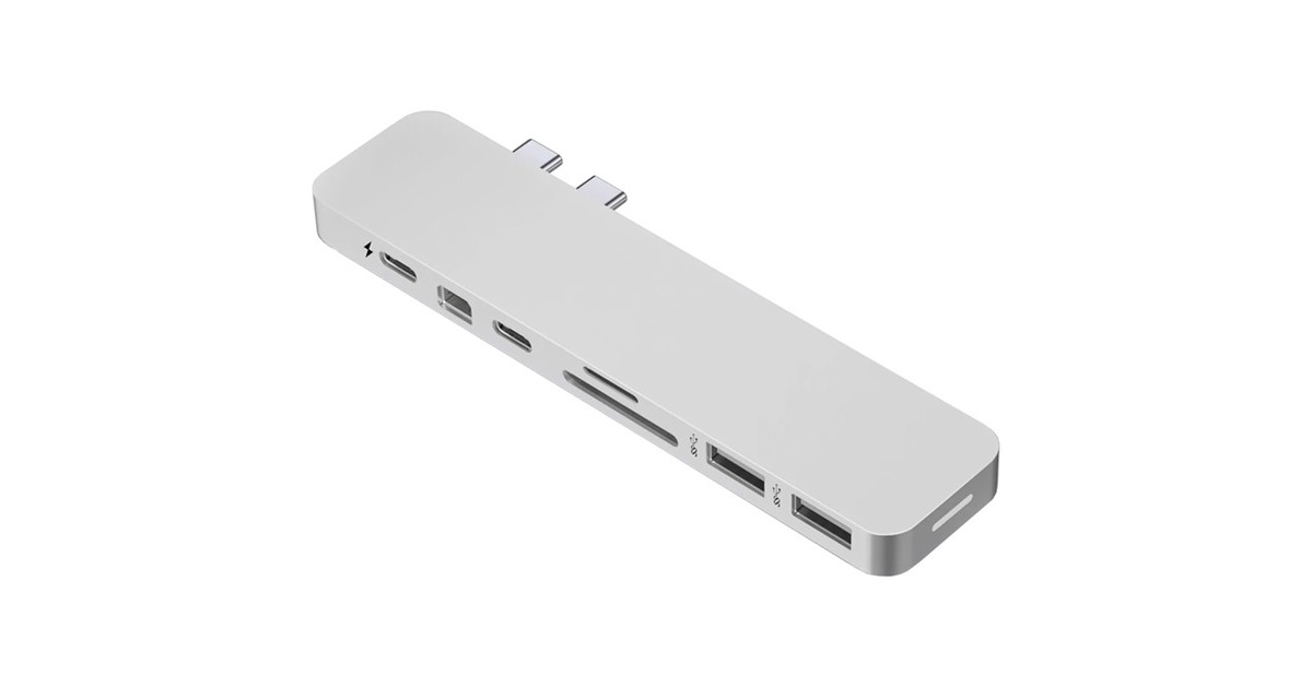 Hyper USB-C 4K miniDP Dock, Dockingstation(silber)